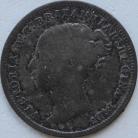 THREEPENCES SILVER 1877  VICTORIA GF