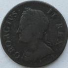 FARTHINGS 1754  GEORGE II GF