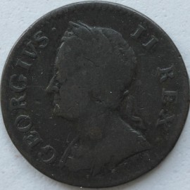 FARTHINGS 1754  GEORGE II  GF