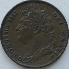 FARTHINGS 1821  GEORGE IV NVF