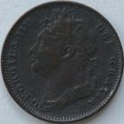 FARTHINGS 1822  GEORGE IV GF