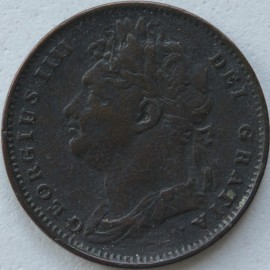 FARTHINGS 1822  GEORGE IV  GF