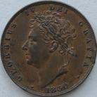 FARTHINGS 1830  GEORGE IV GVF