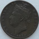 FARTHINGS 1830  GEORGE IV GF