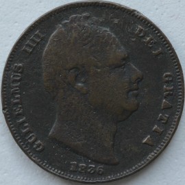 FARTHINGS 1836  WILLIAM IV  GF