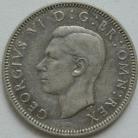 SHILLINGS 1938  GEORGE VI SCOT SCARCE NEF