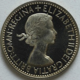 SHILLINGS 1953  ELIZABETH II PROOF ENG. FDC