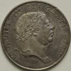 ONE SHILLING & SIXPENCE 1812  GEORGE III LAUREATE BUST GEF