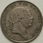 ONE SHILLING & SIXPENCE 1813  GEORGE III LAUREATE BUST UNC T