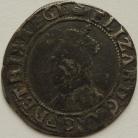 ELIZABETH I 1590 -1592 ELIZABETH I SHILLING 6TH ISSUE BUST 6B MM HAND GF/NVF