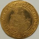 HAMMERED GOLD 1605 -1606 JAMES I UNITE 2ND COINAGE HALF LENGTH 2ND BUST MM ROSE LIGHT TOOLING ON BUST GEF