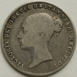 SIXPENCES 1859  VICTORIA  F
