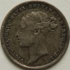 SIXPENCES 1883  VICTORIA GF