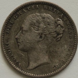 SHILLINGS 1883  VICTORIA  GF