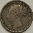 SHILLINGS 1885  VICTORIA GF