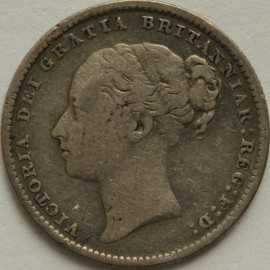 SHILLINGS 1885  VICTORIA  GF