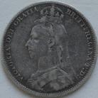 SHILLINGS 1890  VICTORIA GF