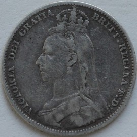 SHILLINGS 1890  VICTORIA  GF