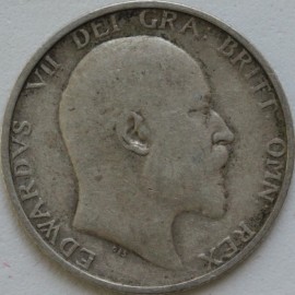 SHILLINGS 1907  EDWARD VII  GF