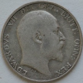 SHILLINGS 1910  EDWARD VII  GF