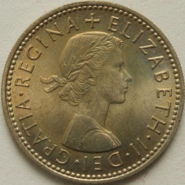 SHILLINGS 1954  ELIZABETH II ENG UNC LUS