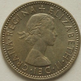 SHILLINGS 1956  ELIZABETH II ENG SCARCE UNC LUS