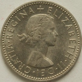 SHILLINGS 1957  ELIZABETH II ENG BU