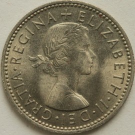 SHILLINGS 1959  ELIZABETH II ENG UNC LUS