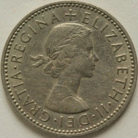 SHILLINGS 1959  ELIZABETH II SCOT SCARCE GEF