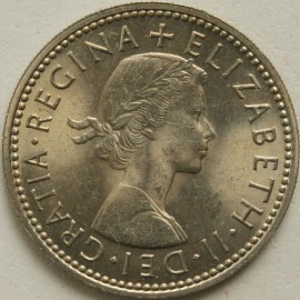 SHILLINGS 1963  ELIZABETH II SCOT. BU