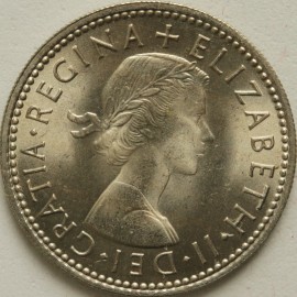 SHILLINGS 1964  ELIZABETH II ENG BU