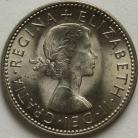 SHILLINGS 1966  ELIZABETH II SCOT. BU