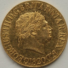 SOVEREIGNS 1820  GEORGE III GEORGE III  GEF