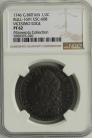 HALF CROWNS 1746  GEORGE II PROOF ISSUE RARE NGC SLABBED A SUPERB SPECIMEN PF62