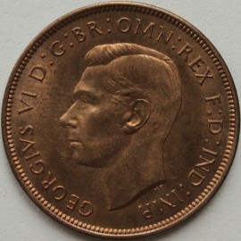 PENNIES 1937  GEORGE VI F217 BU