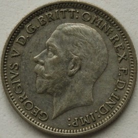 SIXPENCES 1931  GEORGE V  GVF