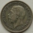 SIXPENCES 1932  GEORGE V SCARCE GVF