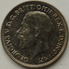 SIXPENCES 1933  GEORGE V  GEF