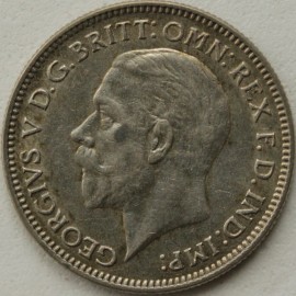 SIXPENCES 1935  GEORGE V  GEF