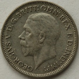 SIXPENCES 1936  GEORGE V  GVF