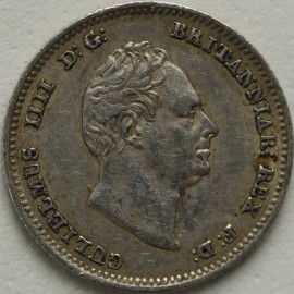 GROATS 1836  WILLIAM IV  GVF