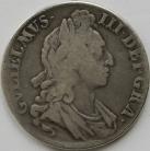 CROWNS 1695  WILLIAM III 1ST BUST SEPTIMO F