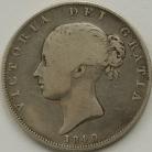 HALF CROWNS 1840  VICTORIA RARE GF