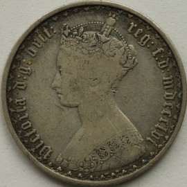 FLORINS 1856  VICTORIA  GF