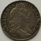 HALF CROWNS 1698  WILLIAM III DECIMO ESC 554 GEF