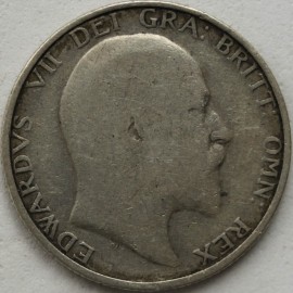 SHILLINGS 1903  EDWARD VII VERY SCARCE GF