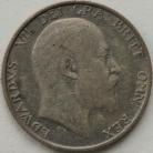 SHILLINGS 1904  EDWARD VII SCARCE GVF