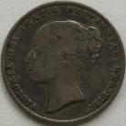 SHILLINGS 1867  VICTORIA DIE NUMBER 1 RARE GF