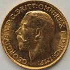 SOVEREIGNS 1925  GEORGE V LONDON UNC LUS