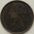 PENNIES 1882 H VICTORIA F114 GVF